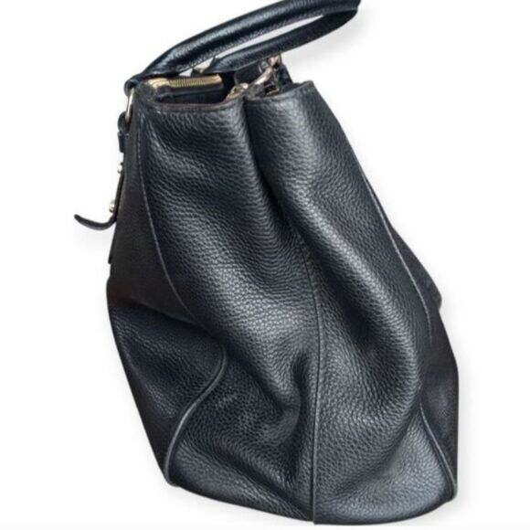 Kate Spade Leighann Mulberry Street Womens PEBBLE Leather Satchel Bag EUC. - Picture 5 of 11